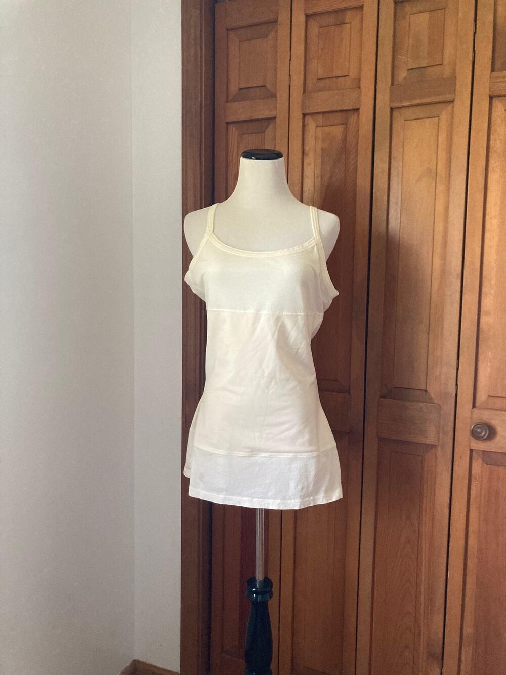 Yummie Tummy Ivory Tank Top, Size XL Long